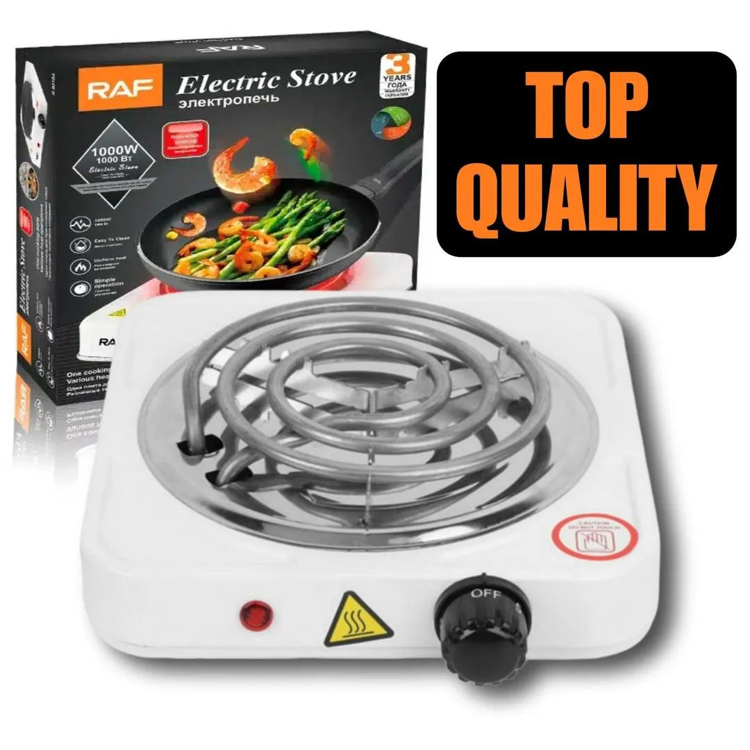 RAF Electric Stove | Electric Hot Plate Stove | Electric Cholha | Electric Stove for Cooking | Electric Stove Burner | RAF Electric Stove 1000W | Low Voltage Cooking Stove | Best Quality Electric Stove | Hot Plate for Kitchen